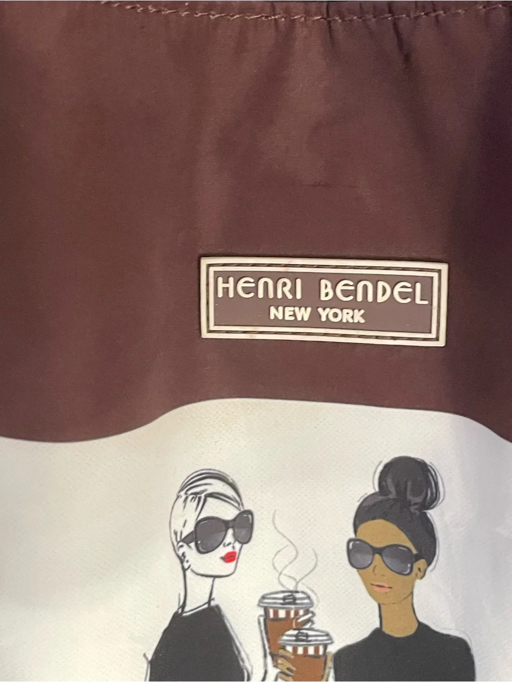 HENRI BENDEL Uptown Girls Packable Reversible Tote